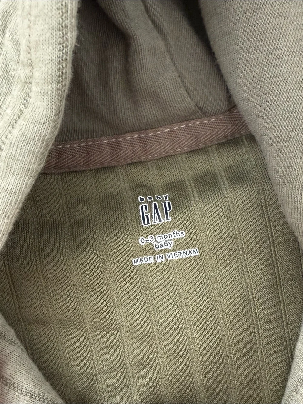 GAP quilted hooded
